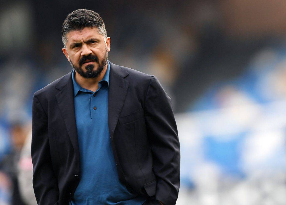 Gattuso in conferenza stampa per Napoli-Fiorentina 