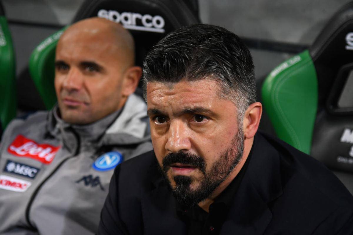 Napoli-Inter, Gattuso: "I gol ce li siamo fatti da soli. Non dobbiamo demoralizzarci"