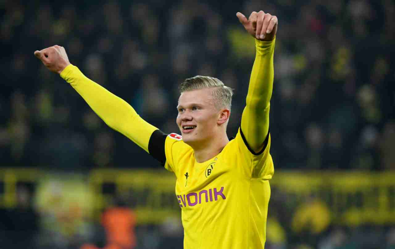 Haaland, clausola per lasciare il Borussia Dortmund nel 2021: i dettagli