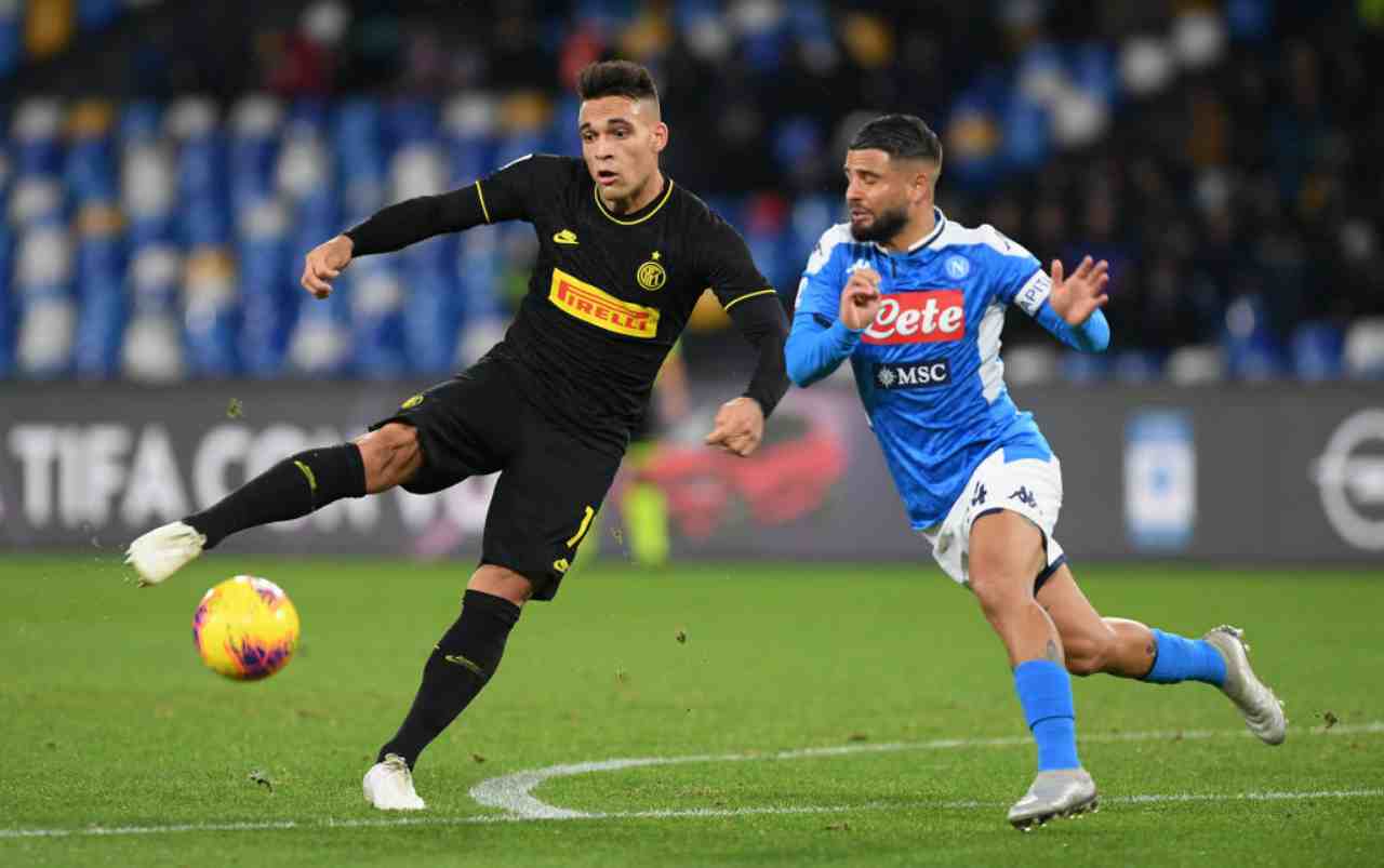 Lautaro Martinez, anche il Real Madrid sull'attaccante dell'Inter. E' derby con il Barcellona