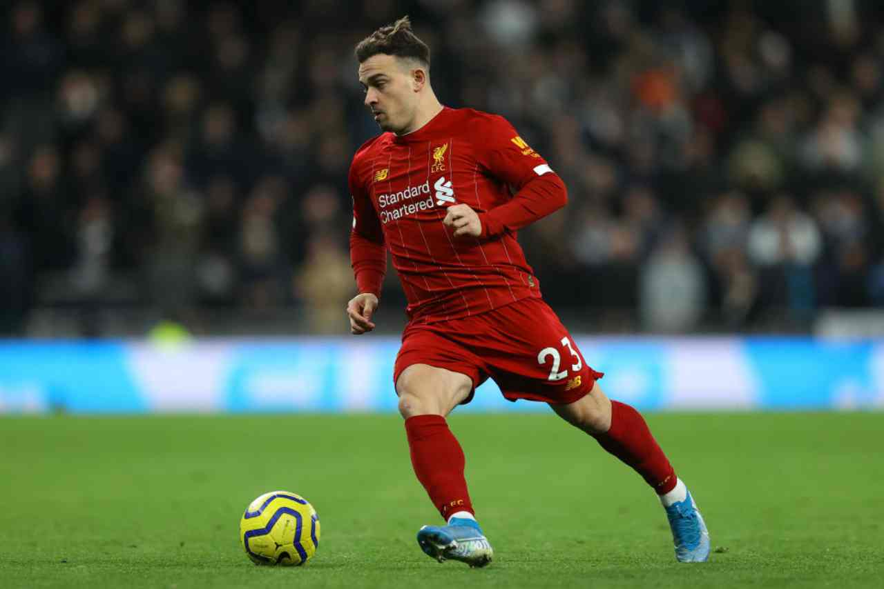 Calciomercato Lazio, idea Shaqiri. Contatti con il Liverpool