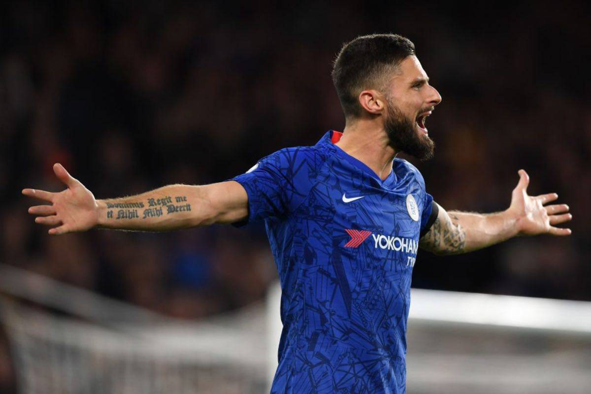 Giroud, duello Inter-Lazio: la scelta dell’attaccante