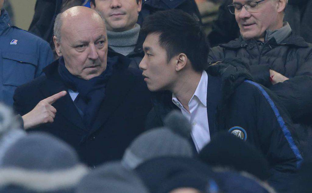 Inter, Marotta e agente Eriksen a cena