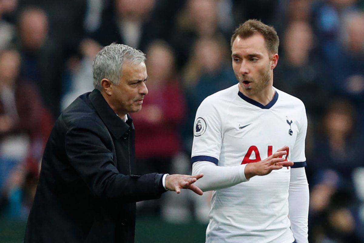 Calciomercato Inter, Eriksen: Mourinho frena gli entusiasmi. "Domani gioca"