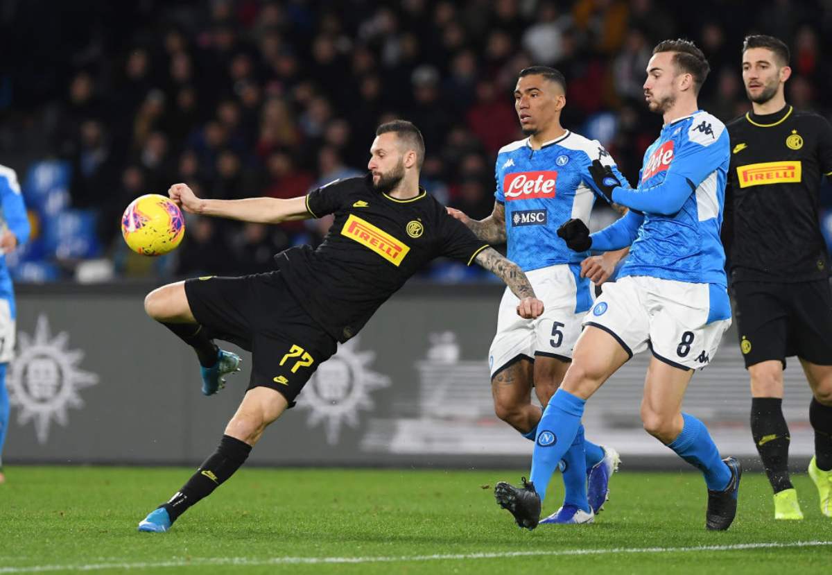 Napoli-Inter di Coppa Italia rinviata per il Coronavirus: è ufficiale