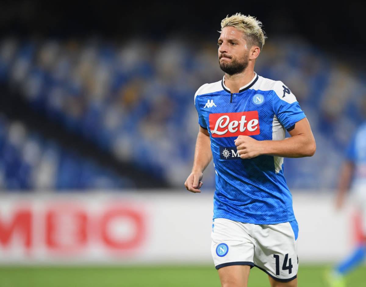 Calciomercato Napoli, tutti vogliono Mertens: la reazione di De Laurentiis