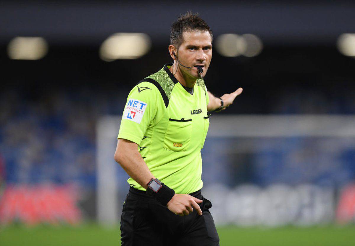 Serie A, arbitri 22.a giornata 