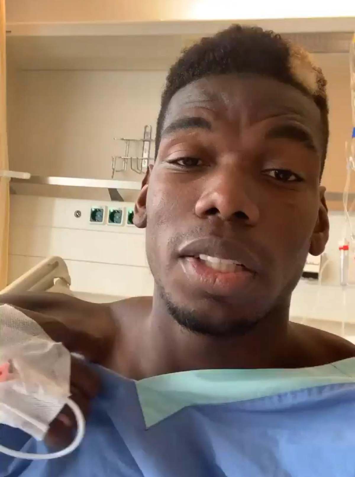 Pogba, il video post operazione spopola sul web 