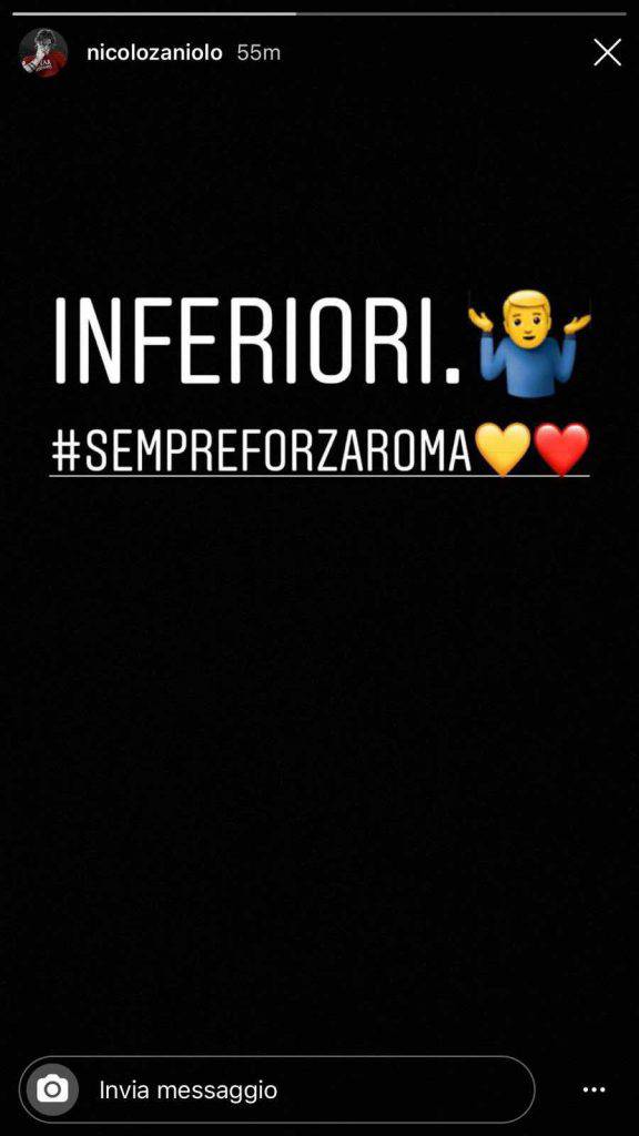 Post Instagram di Zaniolo