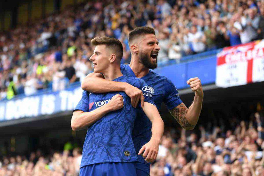 Tifosi dell'Arsenal contro Giroud