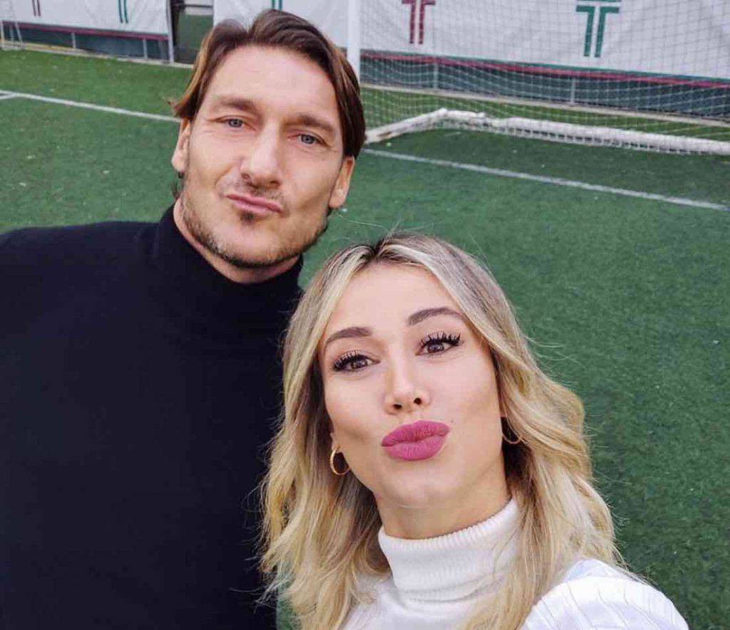 Totti-Leotta, il selfie per Dazn