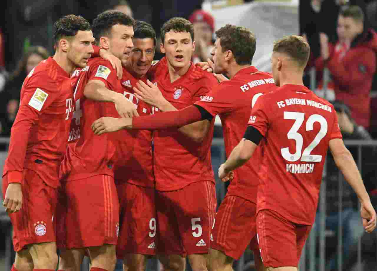 Bundesliga: il Lipsia cade a Francoforte, il Bayern Monaco ne approfitta