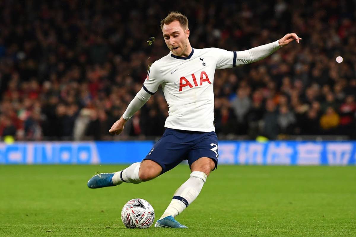 Eriksen vuole solo l’Inter: chiesta la cessione al Tottenham