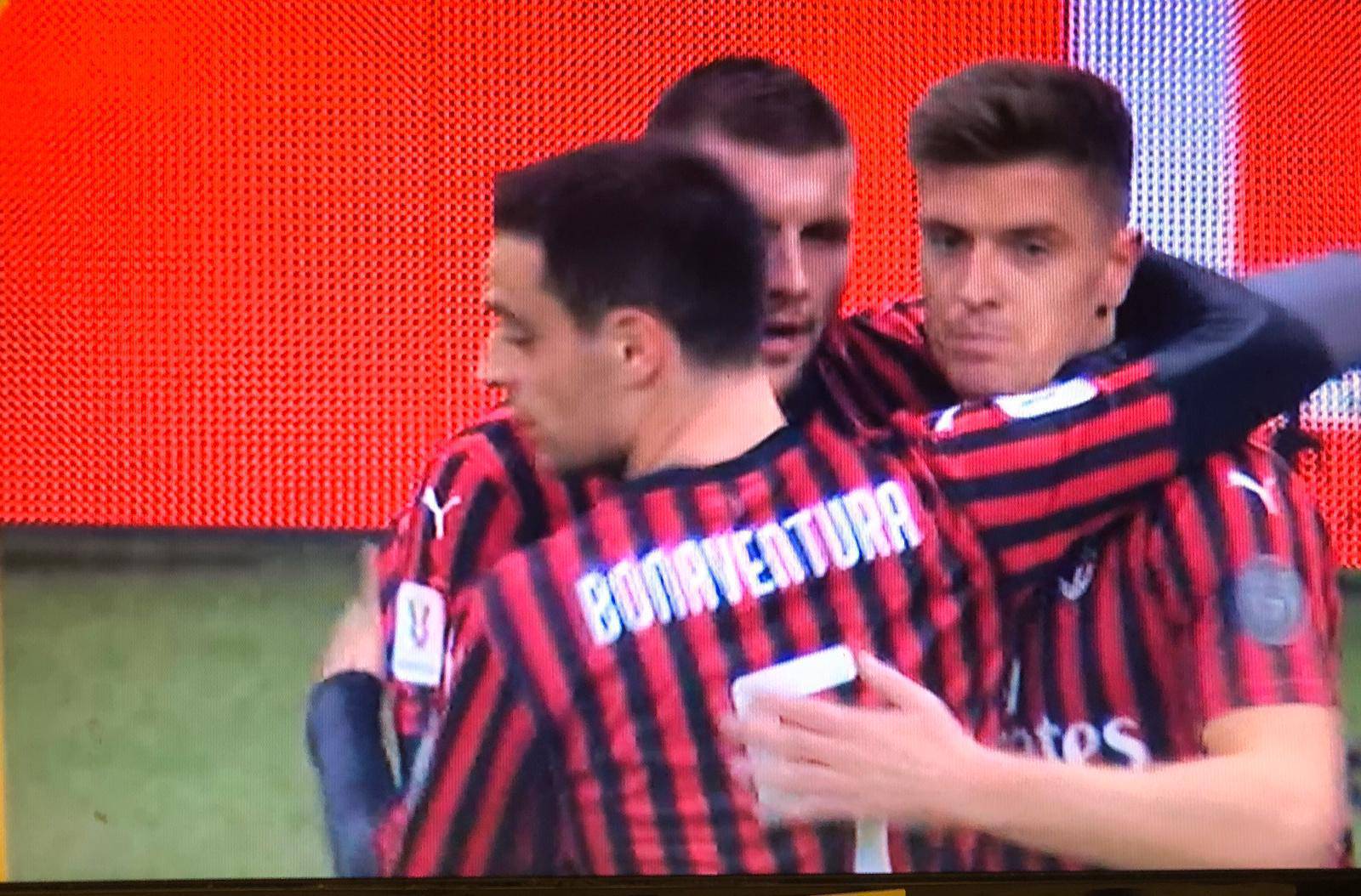 Milan, piatek in gol con La spal: un anno dopo stessa rete in coppa Italia