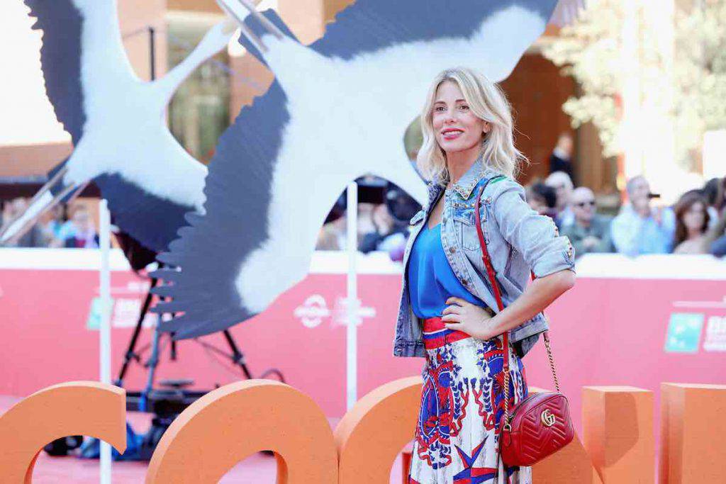 Alessia Marcuzzi, scatto in intimo per la conduttrice