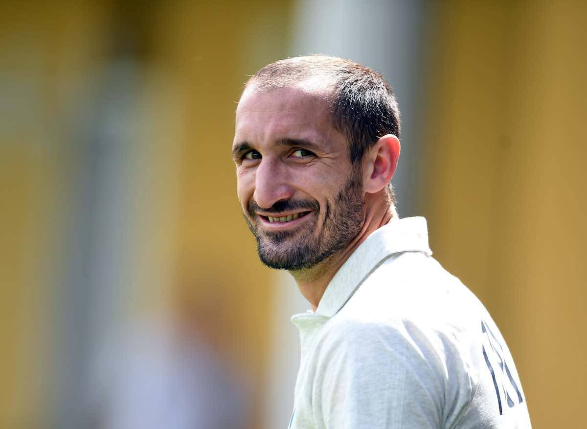 Chiellini torna ad allenarsi con il gruppo, rientro vicino