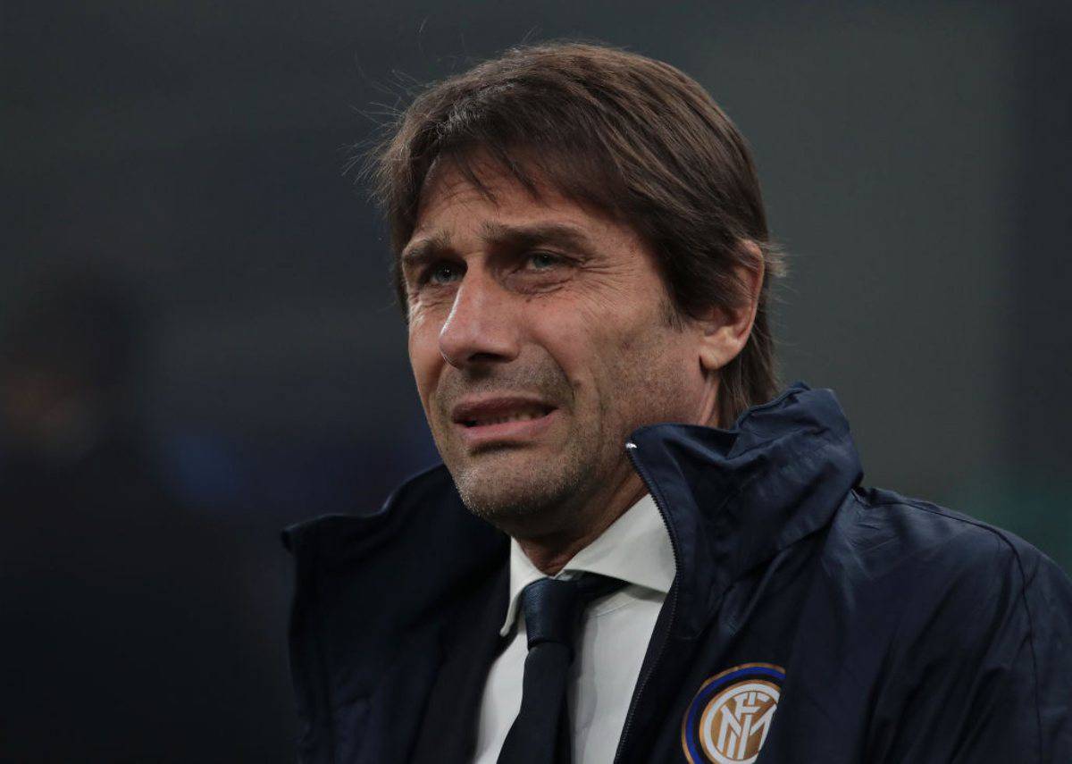 Conte in conferenza stampa per Lazio-Inter