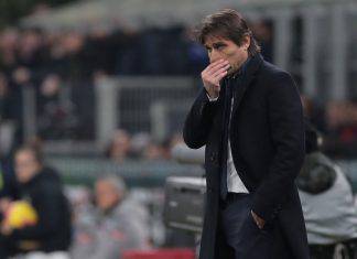 L'allenatore dell'Inter Antonio Conte