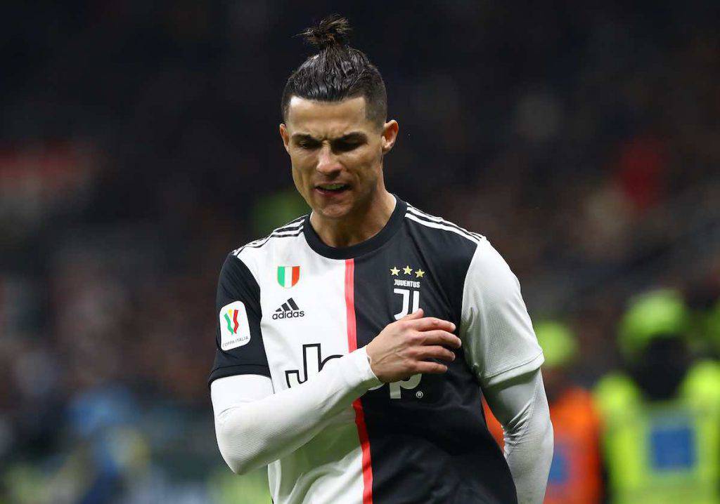 Cristiano Ronaldo out contro il Brescia