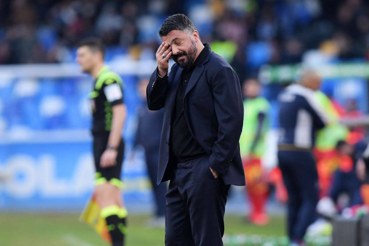 Napoli, Gattuso vittima dello scherzo del caffè: il video è virale