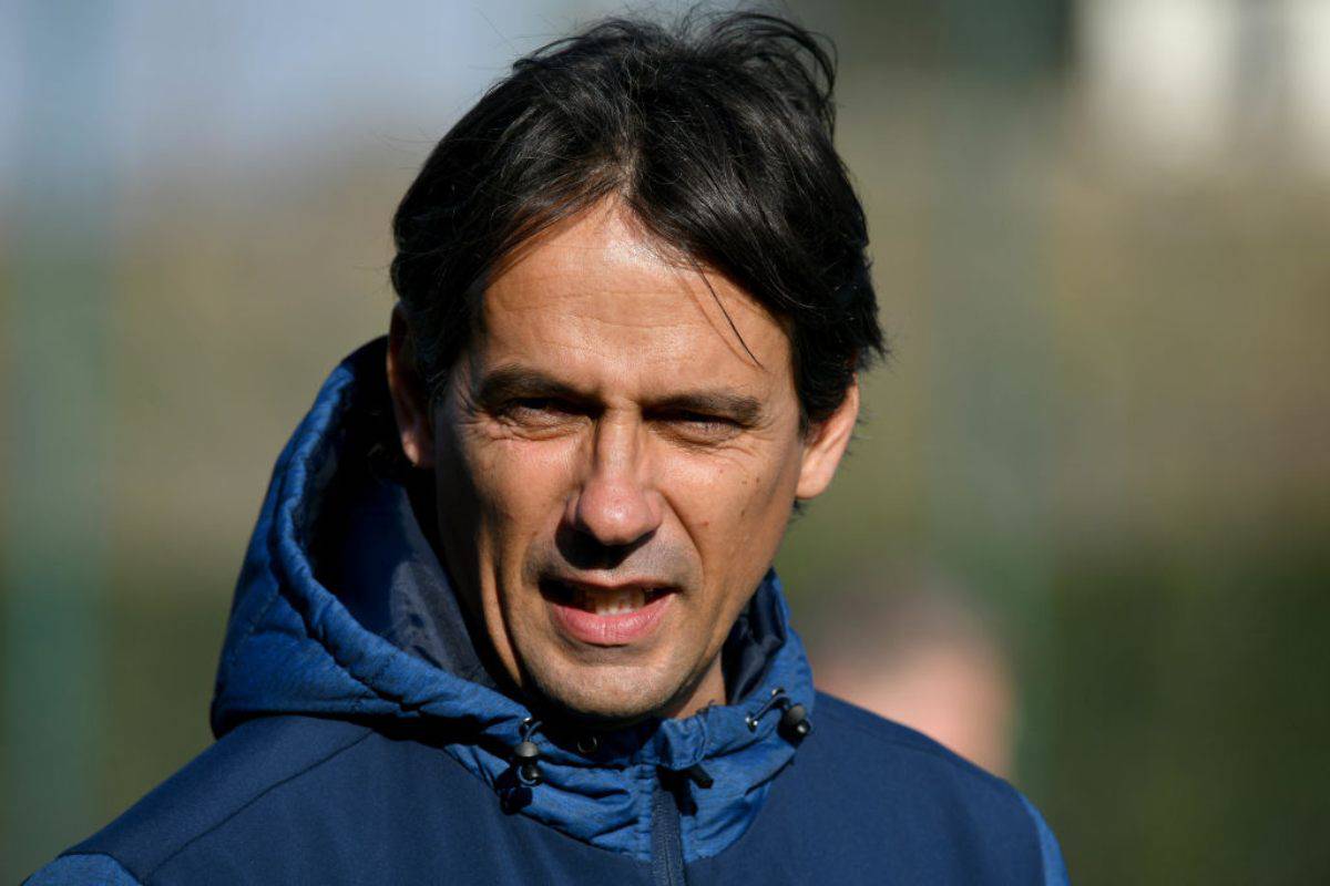 Simone Inzaghi intervistato dopo Genoa-Lazio 