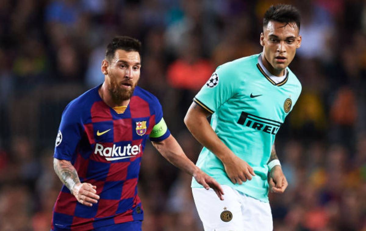 Inter, Messi invita Lautaro Martinez al Barcellona