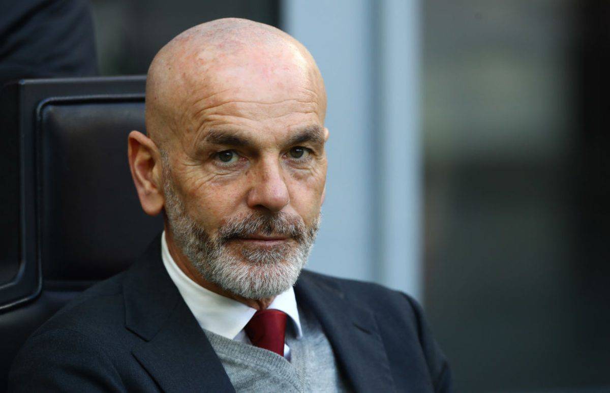 Stefano Pioli nella conferenza di Fiorentina-Milan