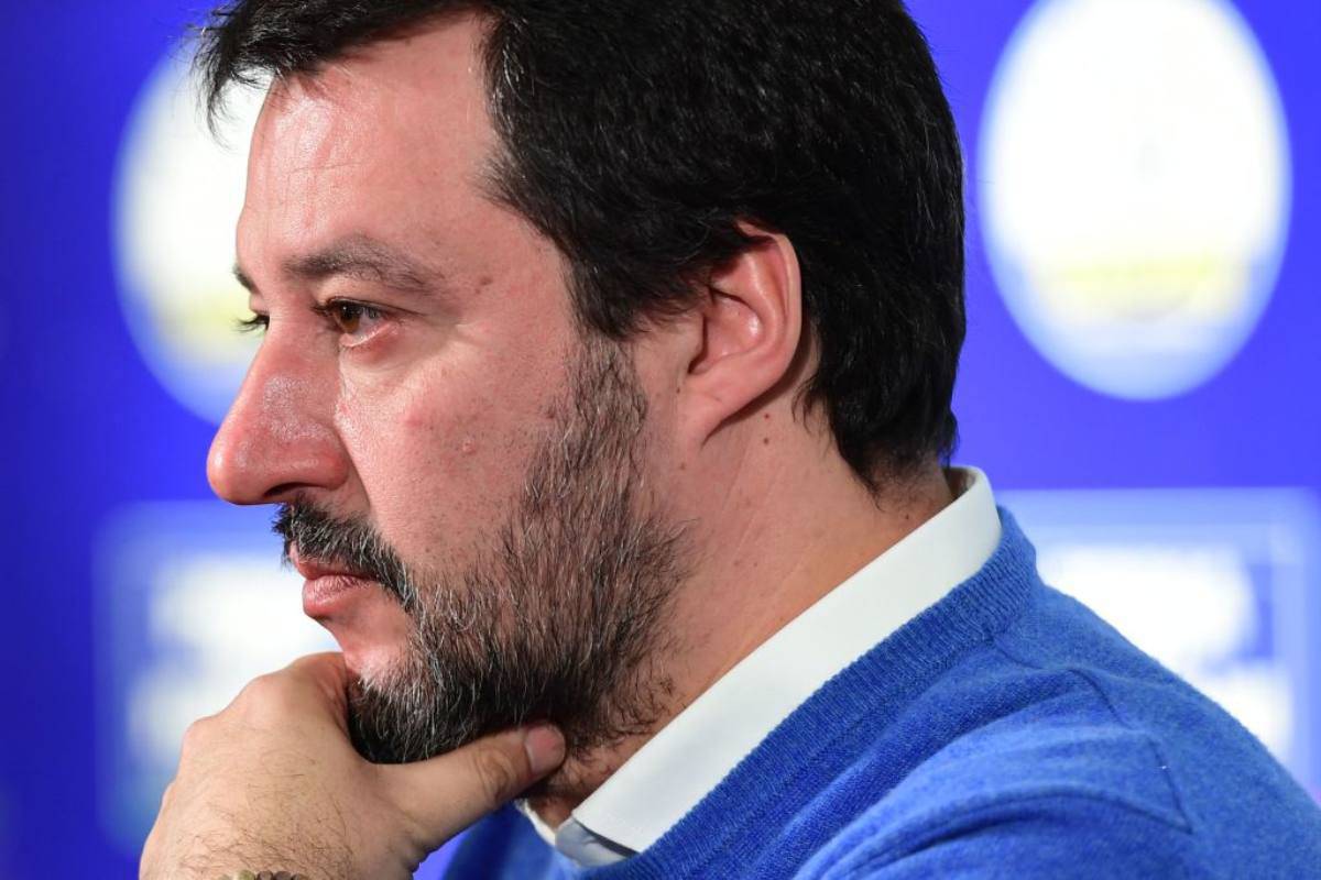 Salvini parla di Elliott e dei tifosi allo stadio (Getty Images) 