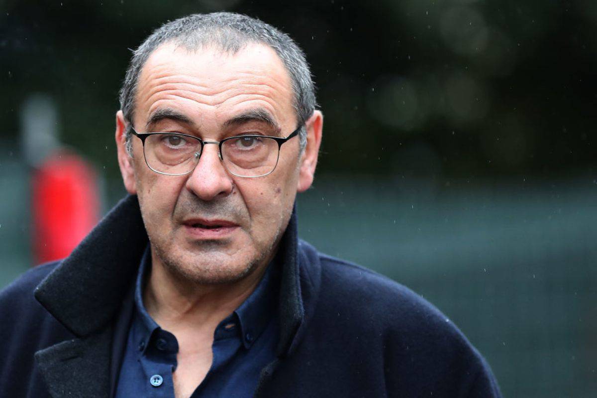 L'allenatore della Juventus, Maurizio Sarri 