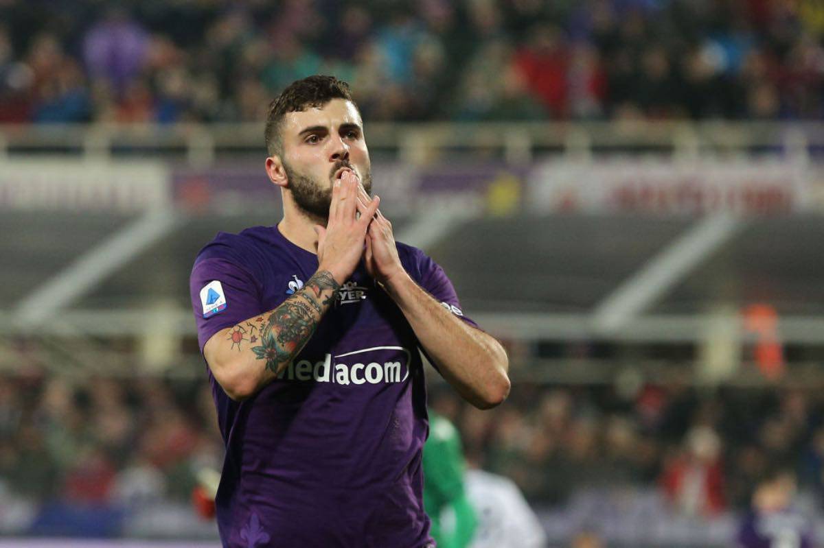 Cutrone esulta per rigore alla Fiorentina, insulti social dei tifosi del Milan