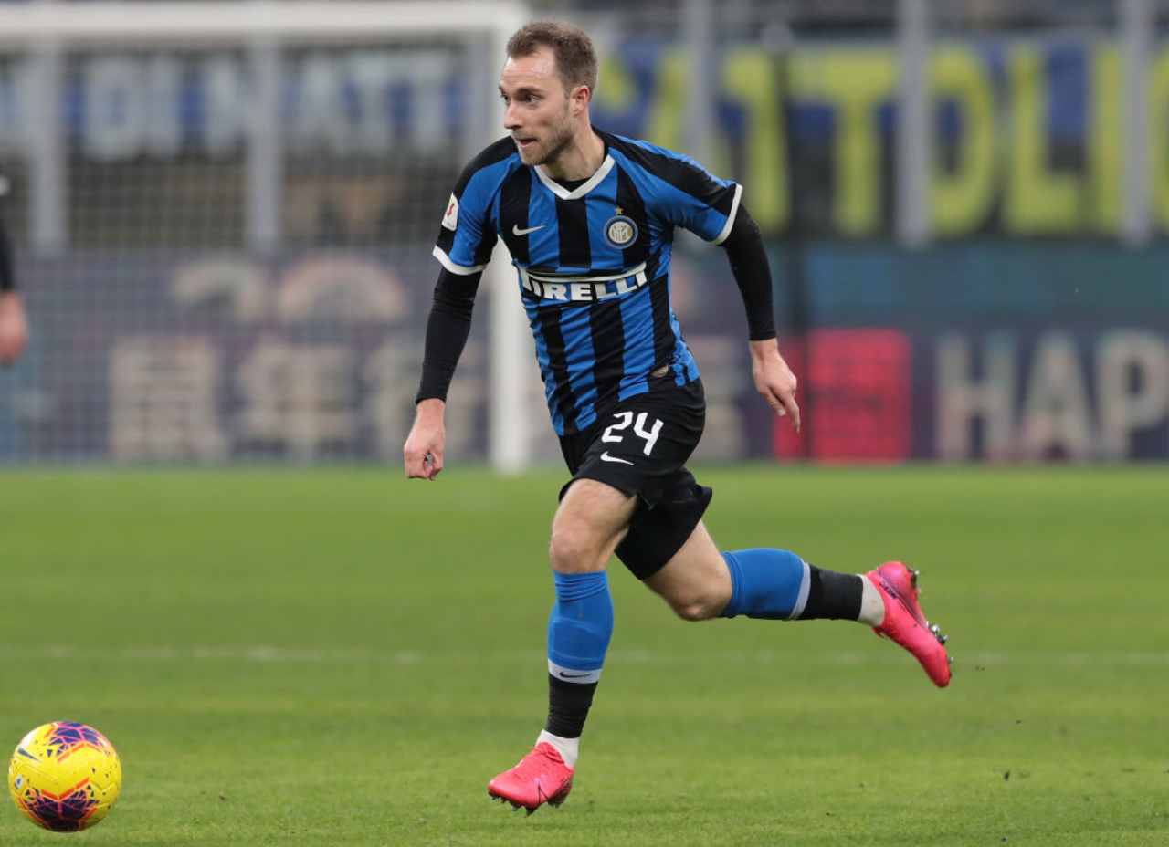 Eriksen e il provino al Milan 