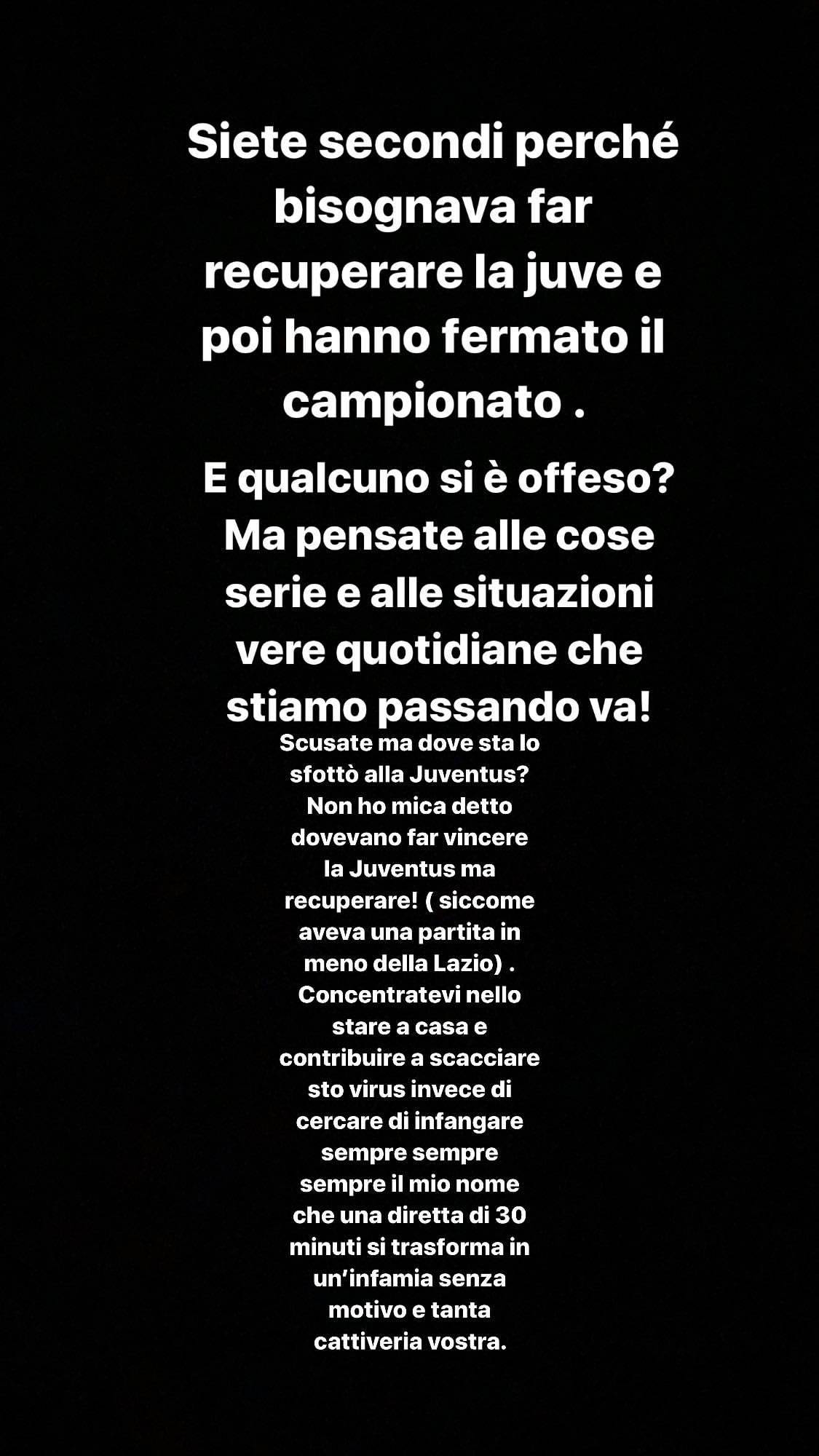 La difesa di Balotelli su Instagram