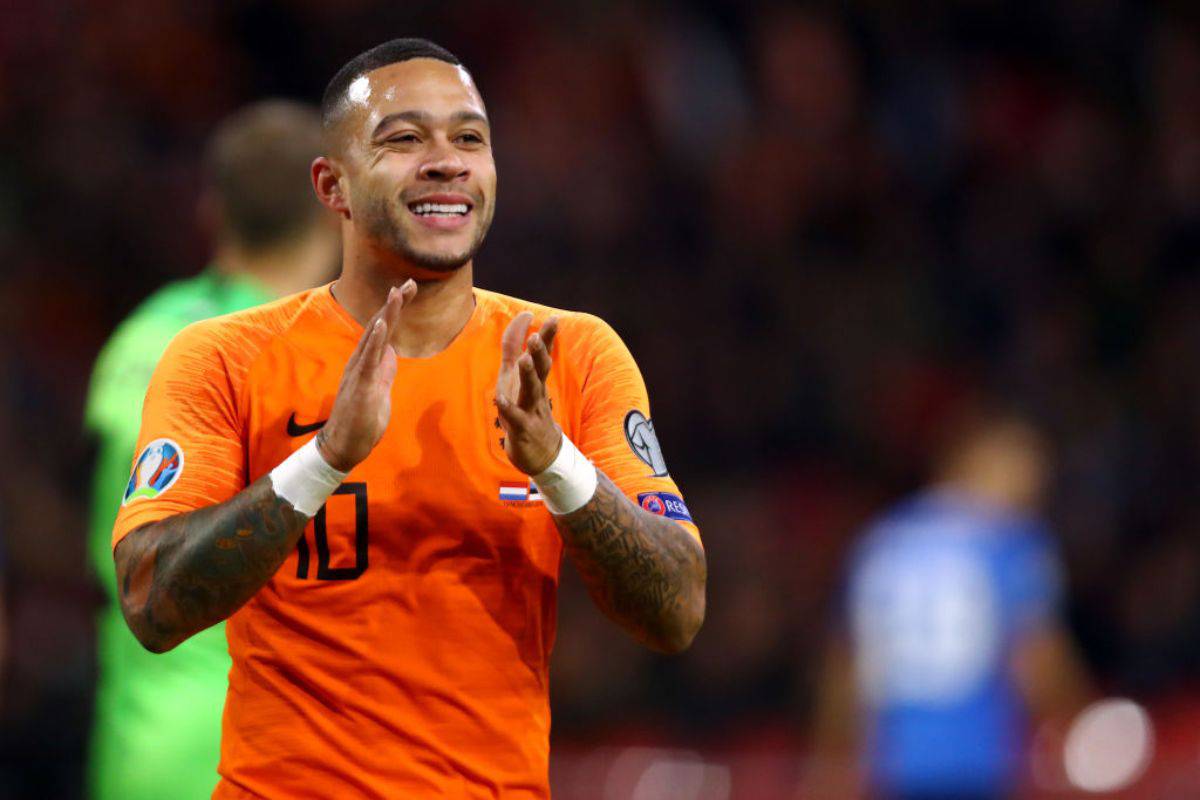 Memphis Depay potrà giocare l'Europeo 