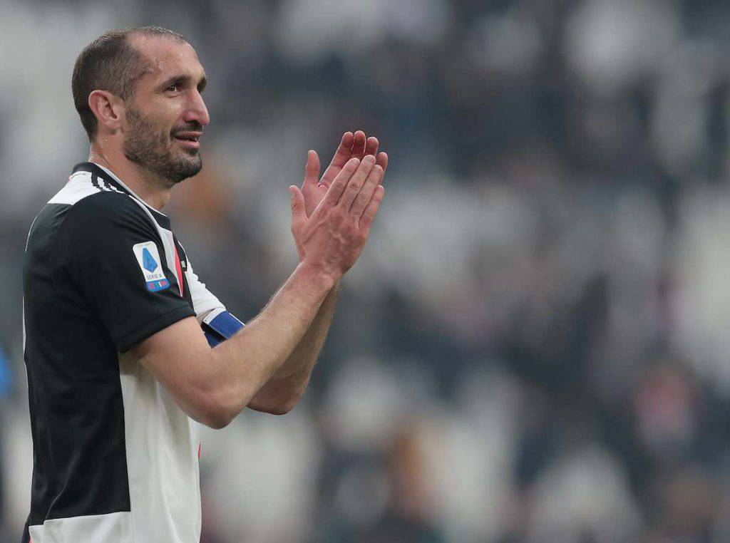 Giorgio Chiellini verso Juve-Inter