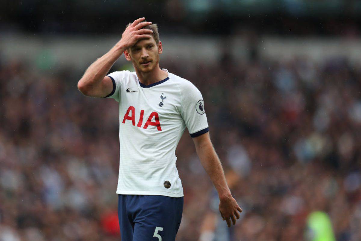 Vertonghen, la richiesta di Conte per l'Inter (Getty Images) 