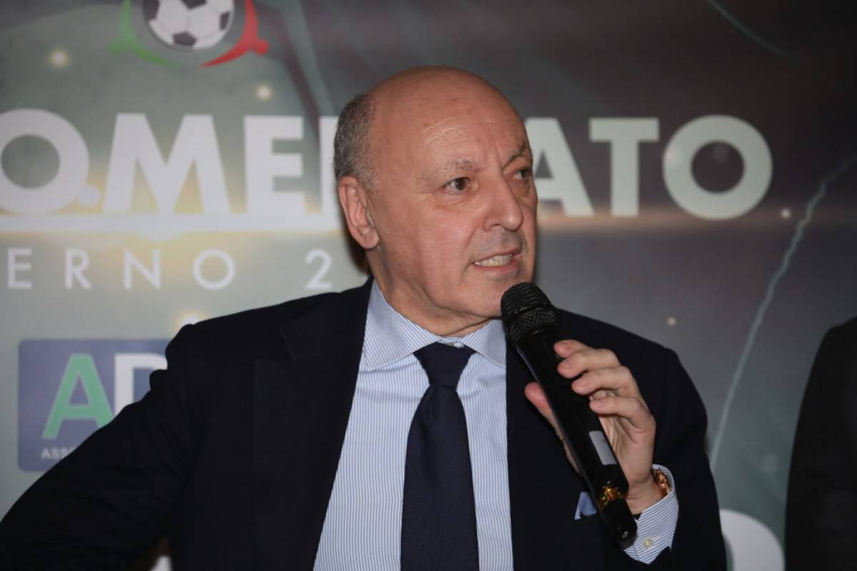 Serie A, Marotta controcorrente: “Non c'era tempo per sospendere. Sulle coppe europee..”