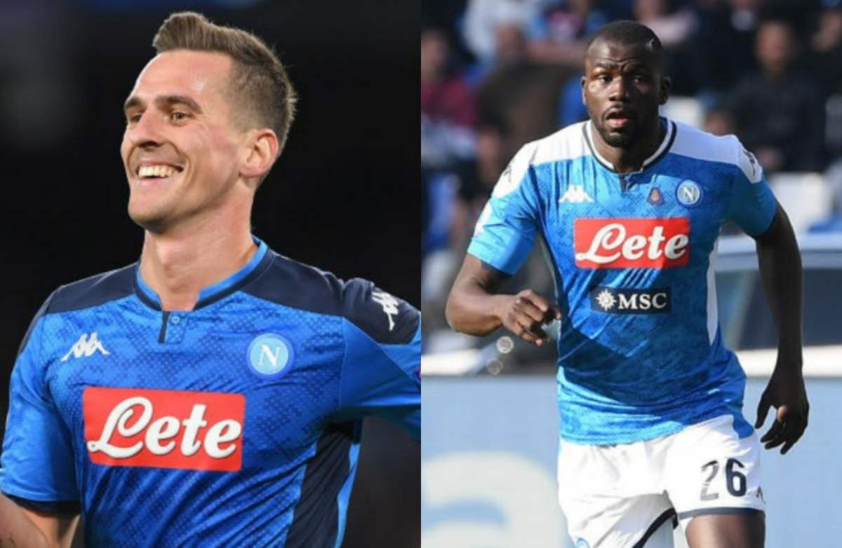 Coppa Italia, Milik e Koulibaly tentano il rientro per Napoli-Inter 