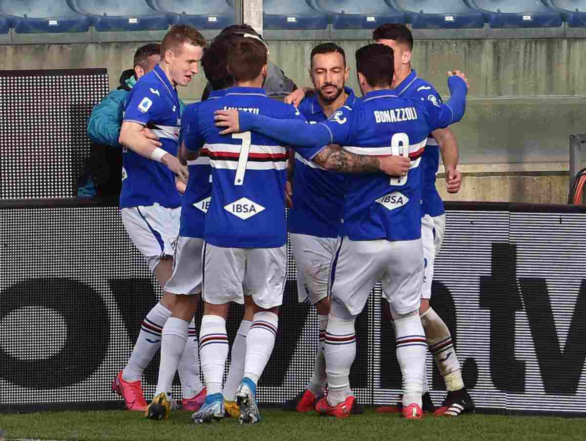 Sampdoria, nuovi test per il Coronavirus