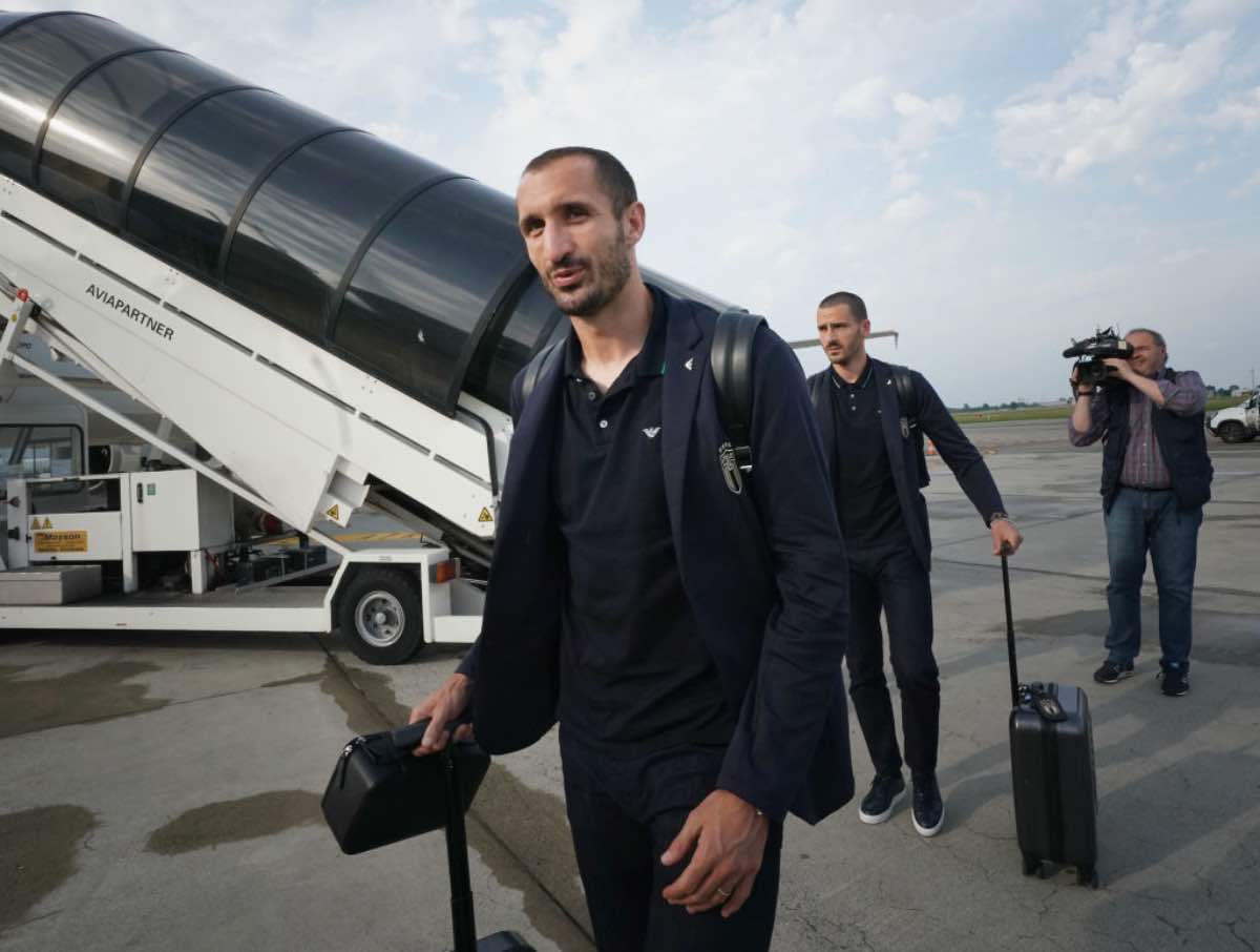 Chiellini con la maglia del Milan, quella volta che giocò con i rossoneri - Foto