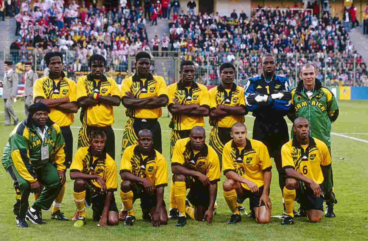  Le dieci maglie più belle delle nazionali - Giamaica 1998