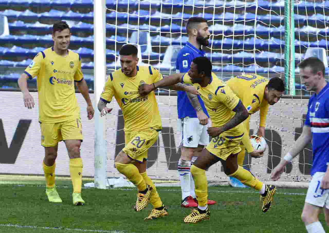 Eysseric, il centrocampista ammette: "Sampdoria-Verona non andava giocata"