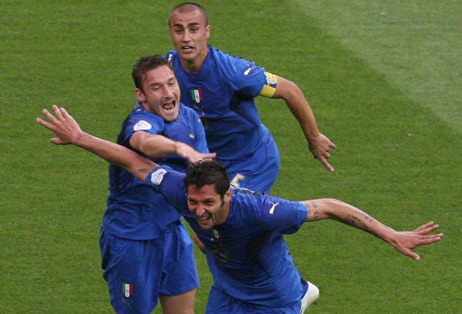 Cannavaro ricorda il Mondiale vinto con Totti e Del Piero