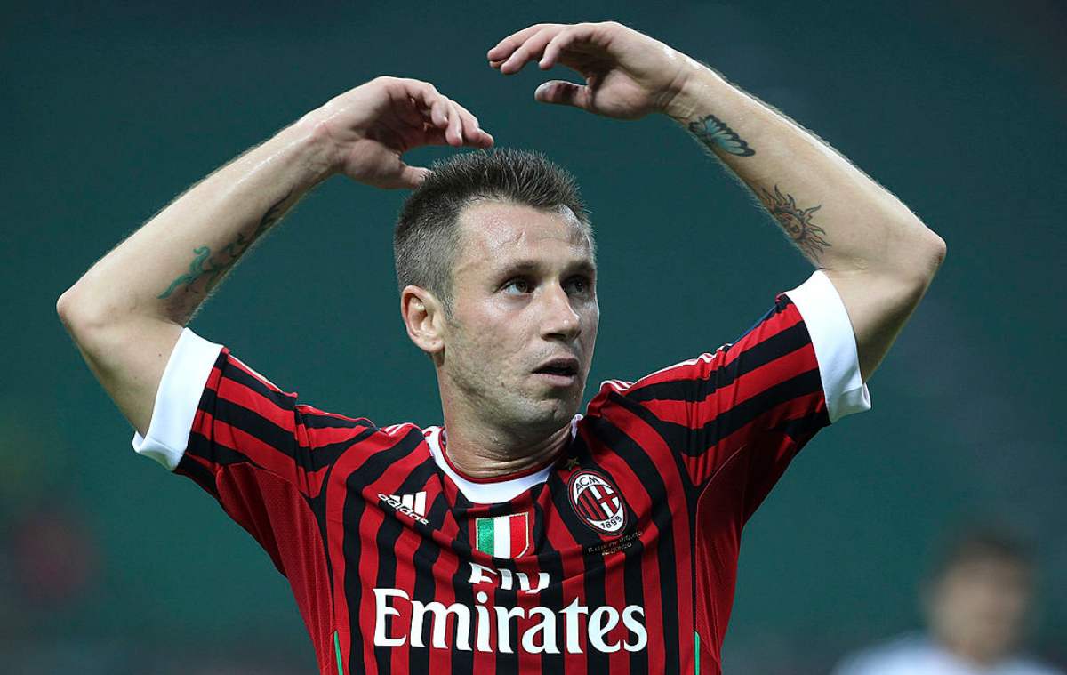 Cassano, spiegato il motivo del suo addio dal Milan 