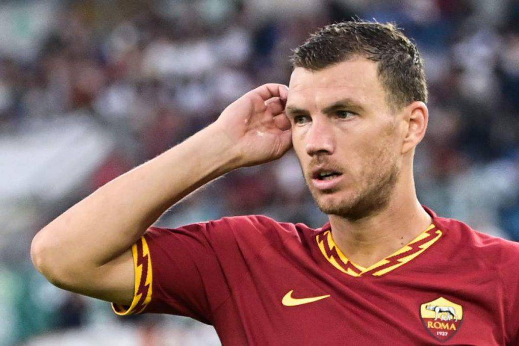 Edin Dzeko, leader ritrovato. La Roma ha bisogno di lui (Getty Images)