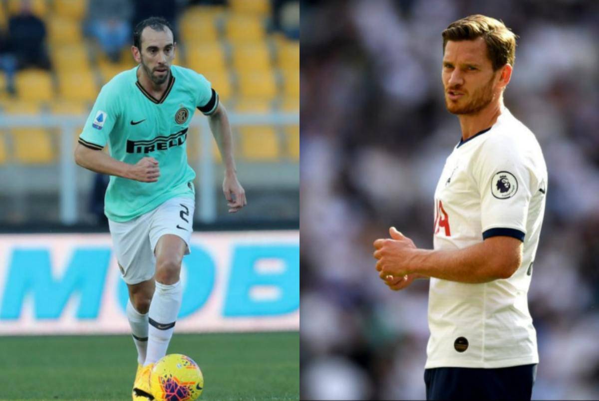 Godin e Vertonghen, possibile scambio tra Inter e Tottenham 