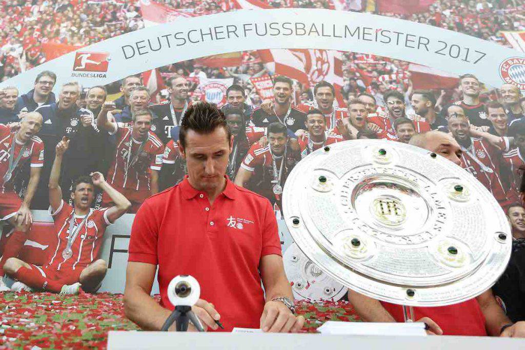 Klose prossimo vice-allenatore di Flick al Bayern Monaco