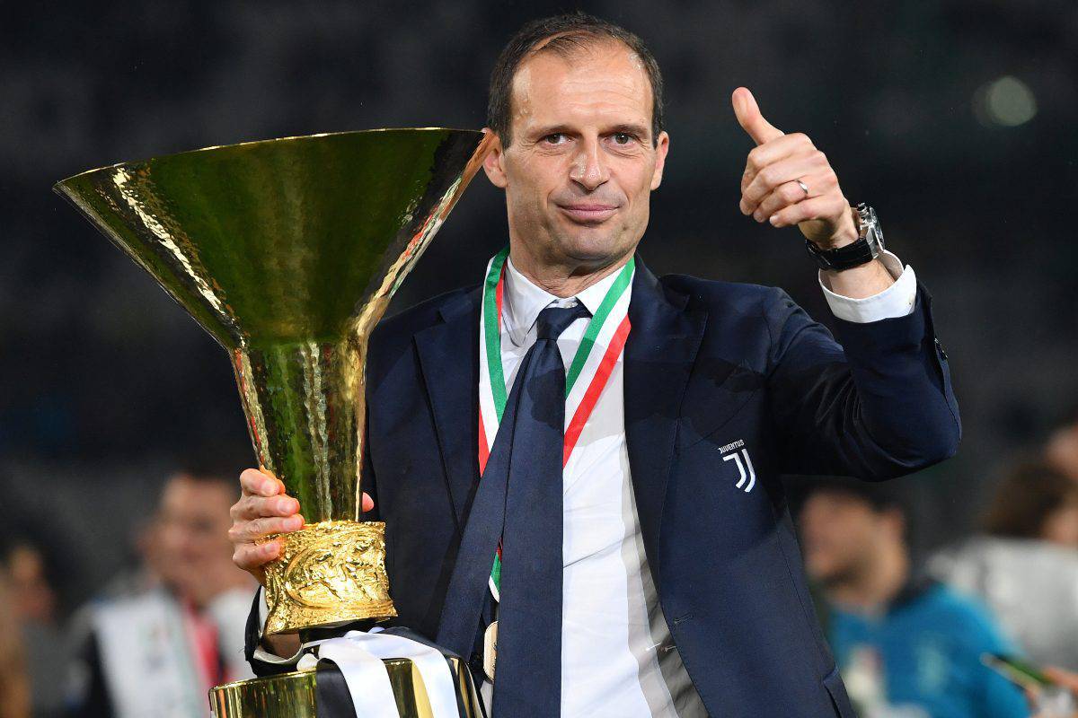 Massimiliano Allegri ha conquistato 5 scudetti di fila alla guida della Juventus (Getty Juventus)