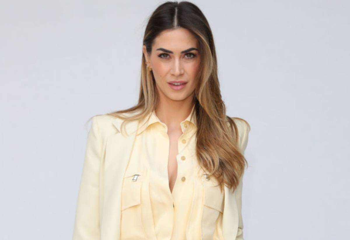 Melissa Satta vertiginosa dall'estetista (Getty Images)