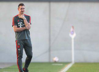Lazio-Bayern Monaco, emozione Miro Klose: il tedesco prima volta da avversario