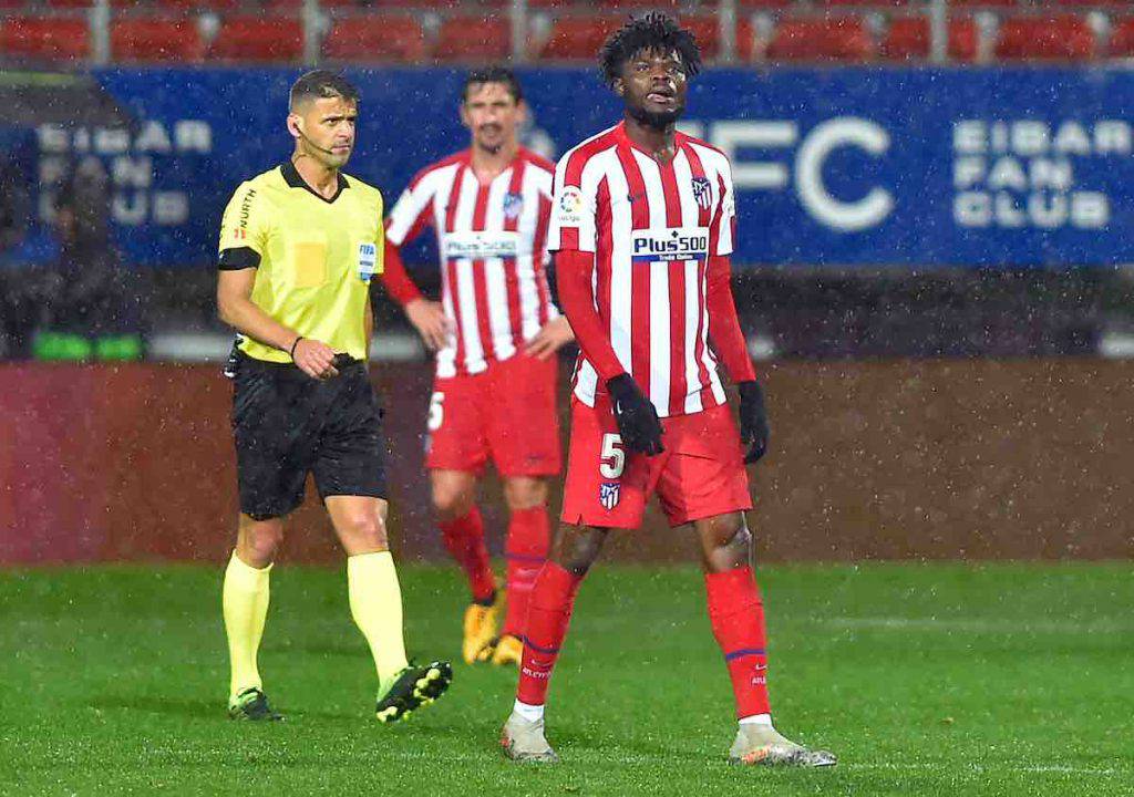 Partey dell'Atletico Madrid nel mirino dei giallorossi